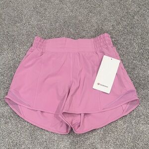 lululemon athletica Women's Athletic Shorts in Soft Pink